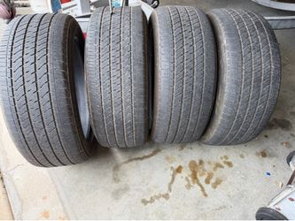 4 bridgestone alenza a/s02 tires , 275/50/22