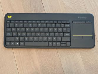 Logitech k400 plus keyboard and trackpad