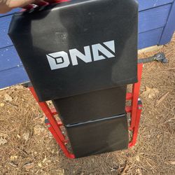 DNA Rolling Folding Car Creeper Seat Casters