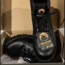 Brahma Men's Escott Wide Width 6" Soft Toe Work Boots