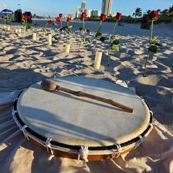 Frame drums - natural skin