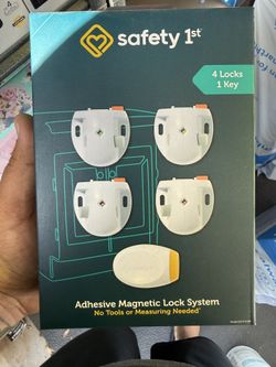 Safety 1st Adhesive Magnetic Lock System (5-Piece)