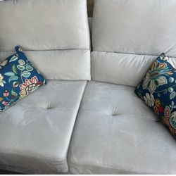 New 2 Seat Couch Loveseat Off white  Color 