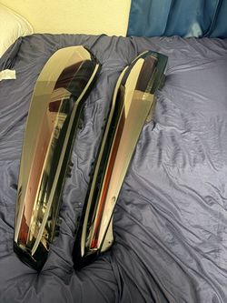Smoked LED Tail Lights Pair