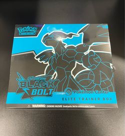 Pokemon Center Black Bolt Elite Trainer Box