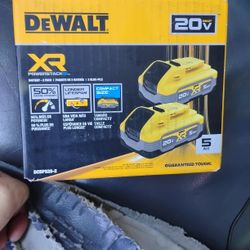 DeWalt Batteries 20v Max 5ah Battery 2 Pack