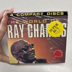 The World of Ray Charles 4 Disc CD Box Set Brand New Factory Sealed 1993