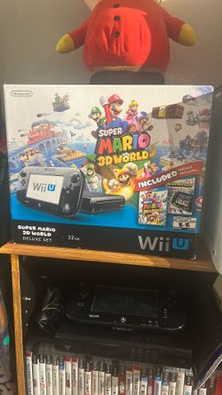 Wii U Console With 2 Games Loaded 