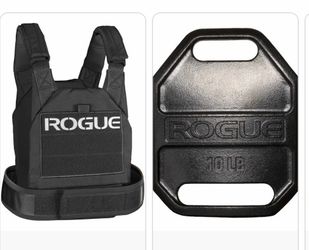 Rogue 20lb Weight Vest Plates (Pair), New in Box
