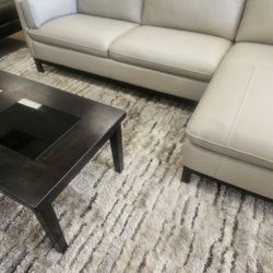 2-pc Leather Sectional Sofa-Virton 