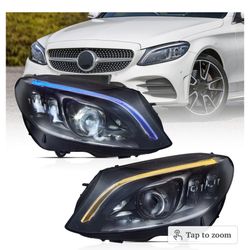 Mercedes C300 W205 Headlights plug N Play