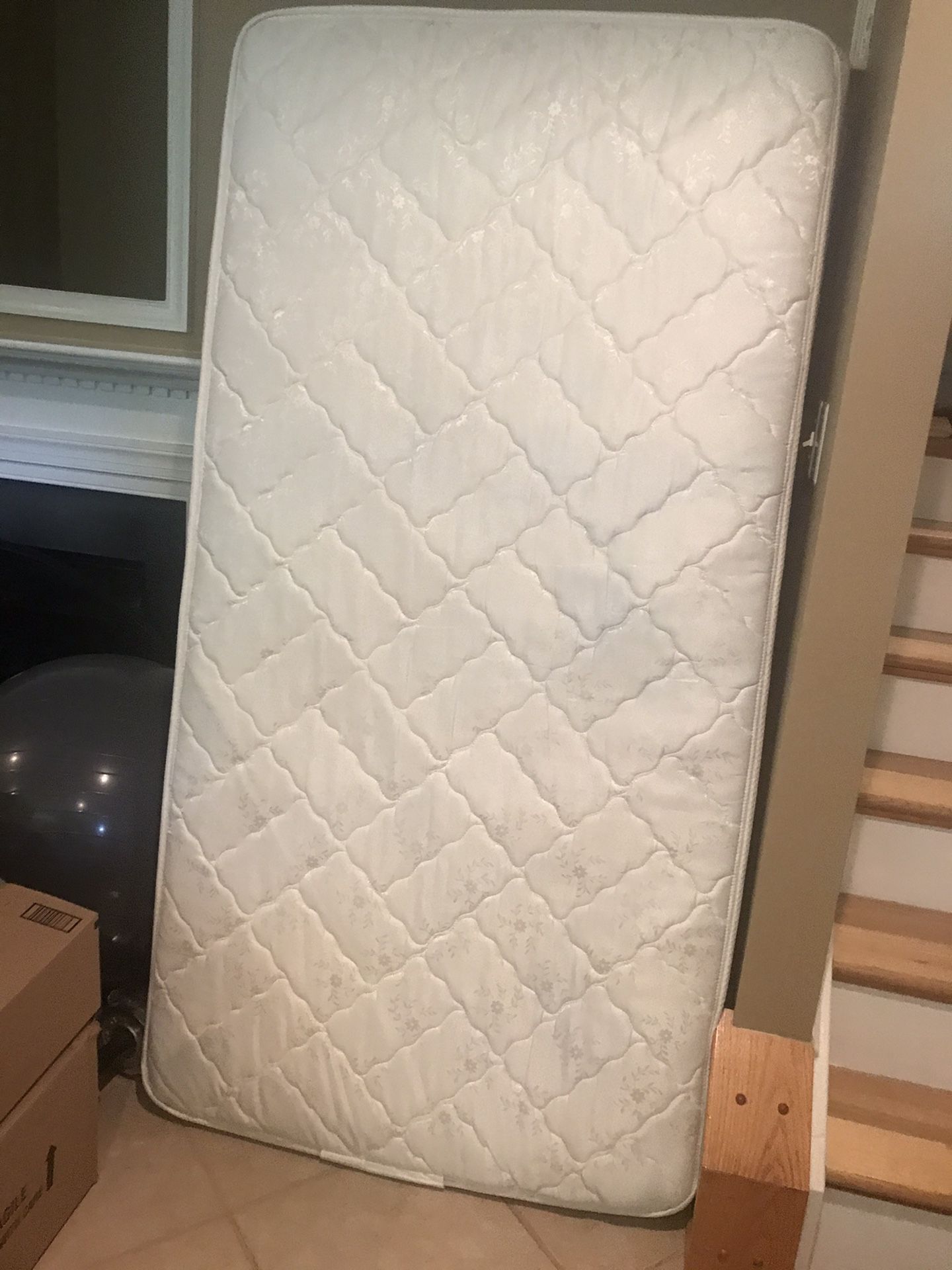 Twin Size Bed Mattress & Box Spring
