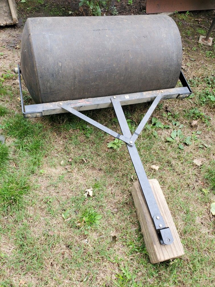 Lawn Roller, Tow Behind, For Smoother Lawns