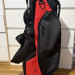 VESSEL Player IV 4.0 Stand Carry Bag 8.5x47in 6way Single Strap Crimson Red