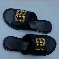 Givenchy Liquid 4G Medallion Sandals