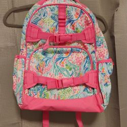 Pottery Barn Kids x Lilly Pulitzer Mackenzie Small Backpack NWOT