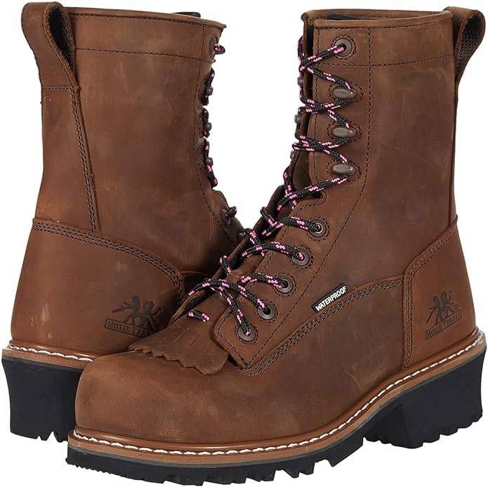 Moxie Trades Woman’s Maureen Logger Boots Size 8 SAVE $95.00