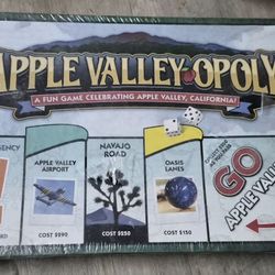 Apple Valley Opoly Monopoly Game 100% Complete New Sealed