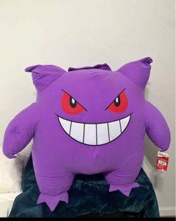 Large Gengar Pokémon Plush with Tags