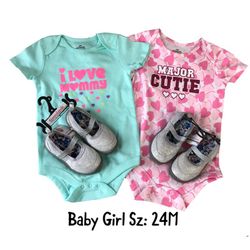 Final Sale NWT Baby Girl 24M Twin 4Piece Set