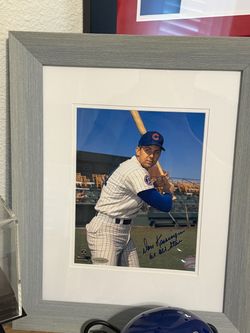 Don Kessinger signed framed photo