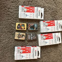 Zippo Lighters and Torch Insert Combo