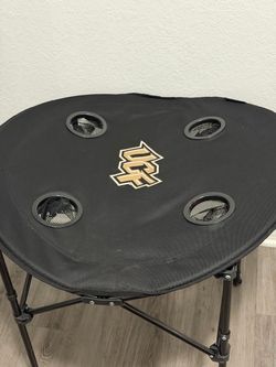 UCF Knights Folding Tailgate Table with Cup Holders