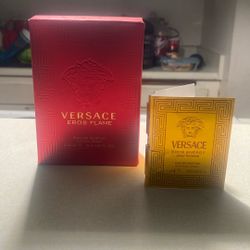 Versace Eros Flames 3.4oz With A Sample