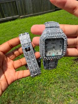 Iced out watches