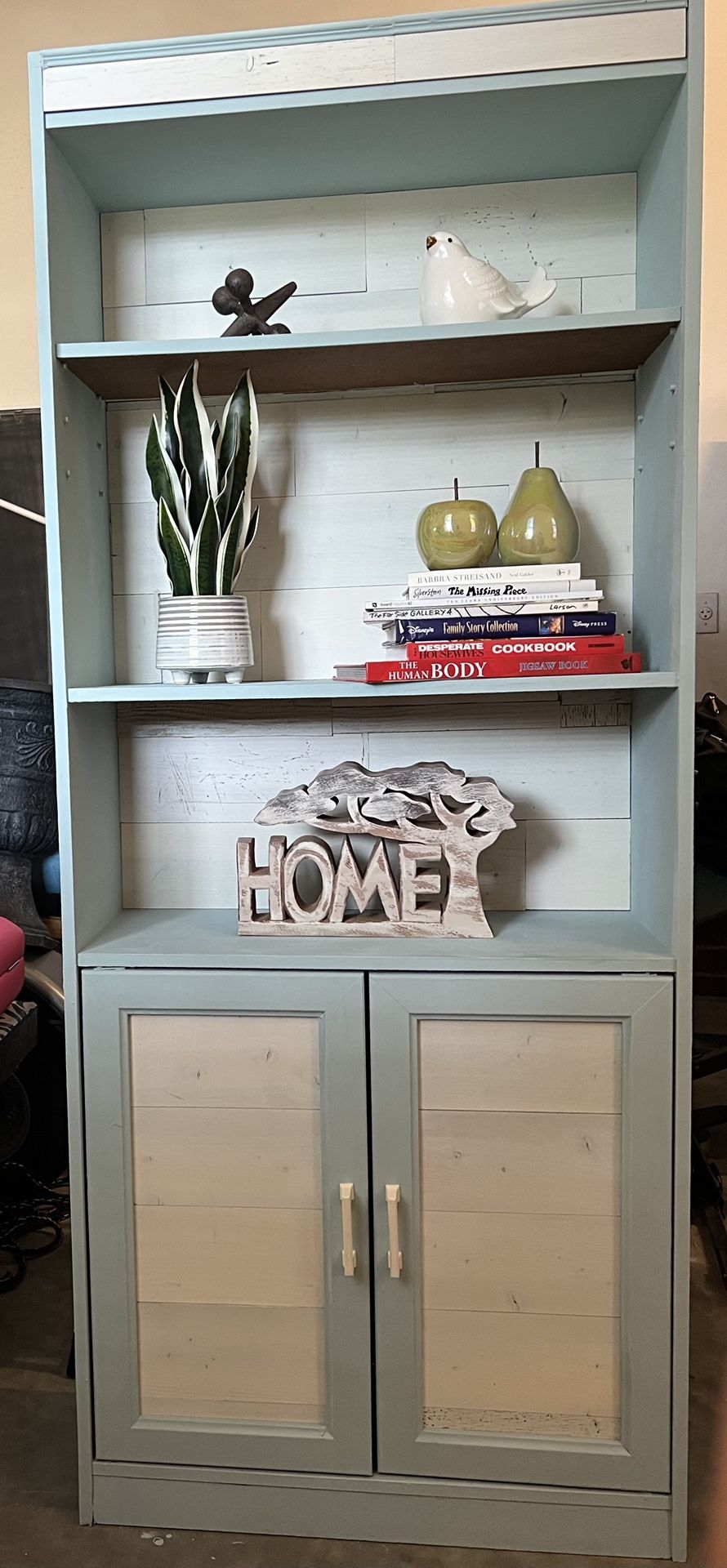 Updated Bookcase/shelf/cabinet