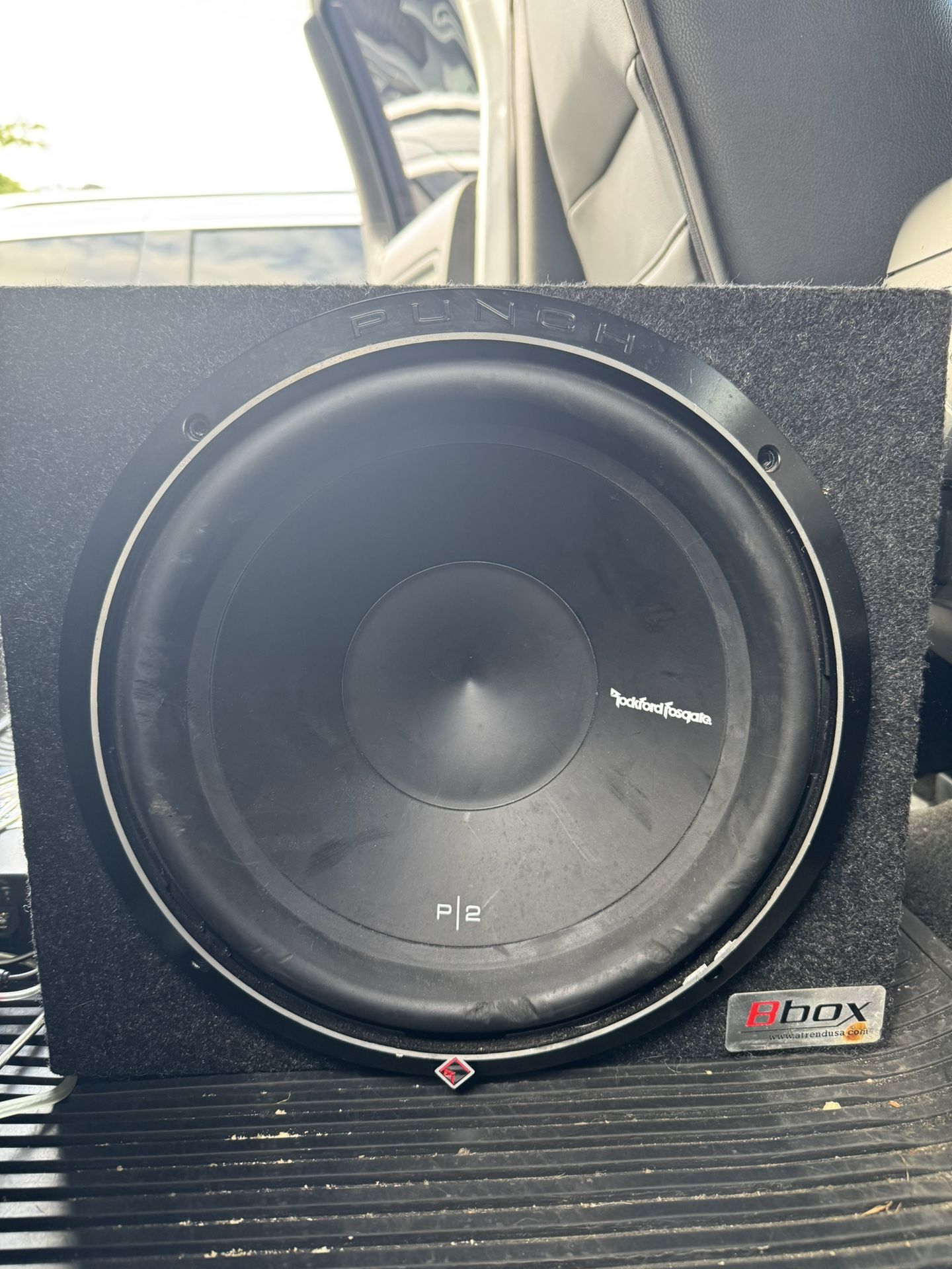 12” Sub W/ Amp