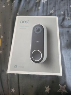 Google Nest Hello Wired Video Doorbell - OPEN BOX UNUSED
