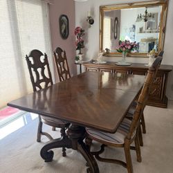 Solid Wood Dining Table