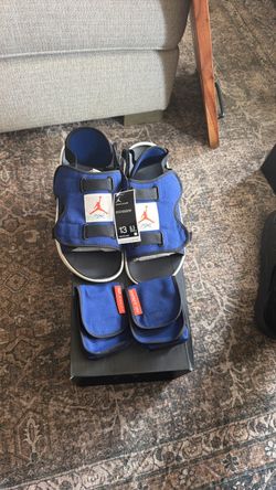 Jordan slides men’s 13 new never used 60$