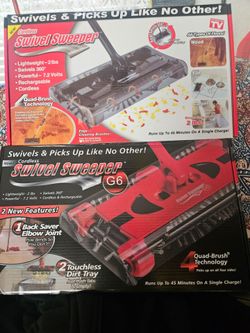 Swivel sweepers