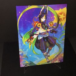 Genshin Impact 3D Lenticular Anime Poster 
