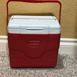 Coleman Personal Cooler Red Lunchbox 9 Quart Capacity 6209