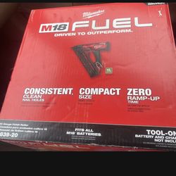 Milwaukee Angled Finish Nailer