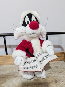 Sylvester Santa Plush 