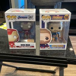 Captain America Iron Man Funko Pop Marvel