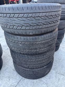 275/60r20 continental tires en excelentes condiciones de vida las 4