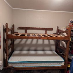 Wood Twin Bunk Bed