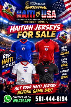 Haiti National Team Saeta Soccer Jersey