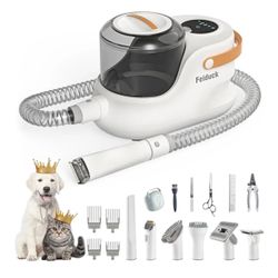 Feiduck Pet Grooming Vacuum Kit