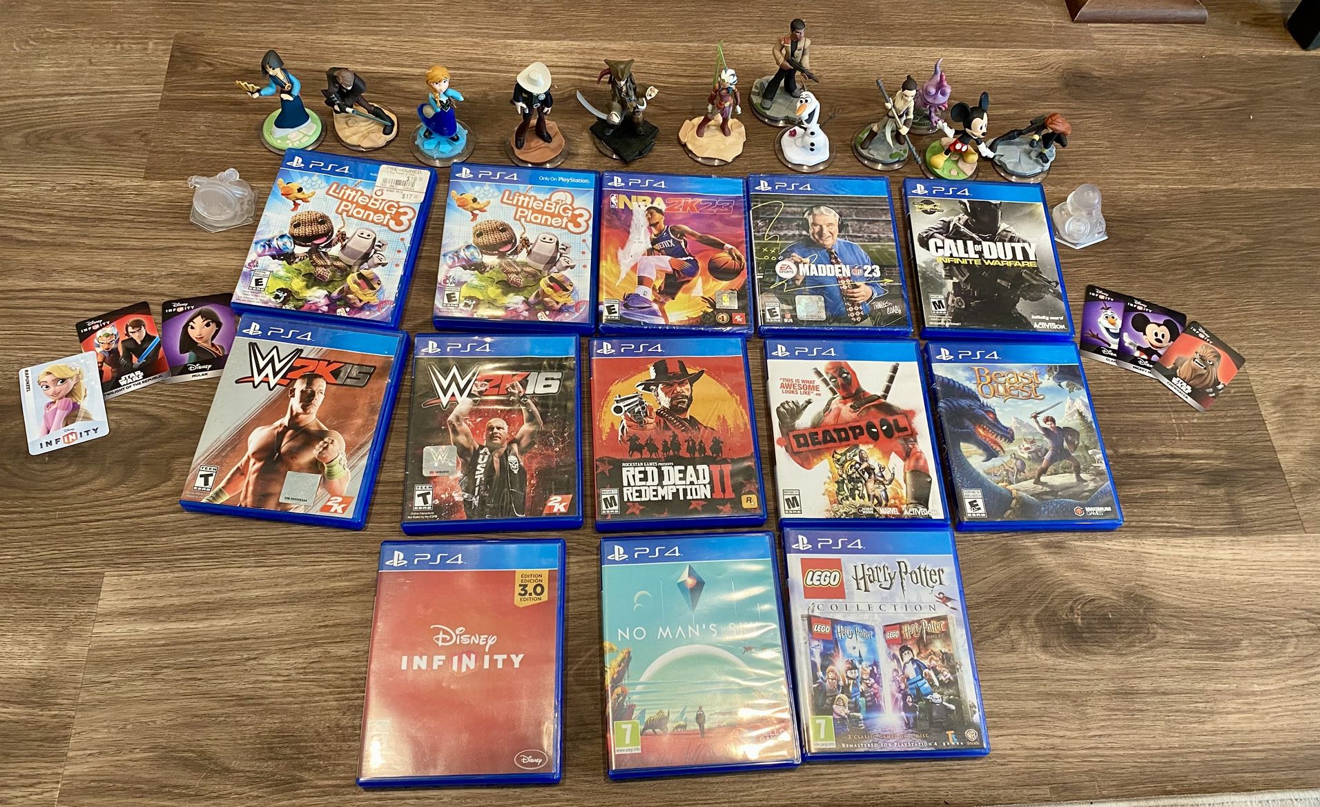 PS4 Videos Games Lot