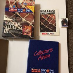 NBA Hoops collectors kit from 1990