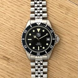 TAG Heuer 1000 Professional Dive Watch – Classic Vintage