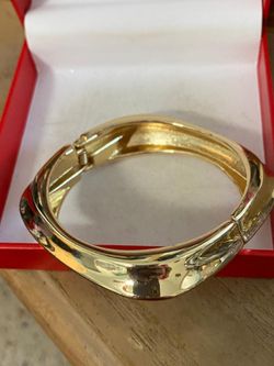 Pulsera caña gold filled joyería antigua