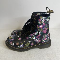 Dr. Marten Pascal Floral Boots