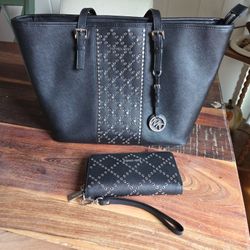Michael Kors Handbag And Wallet